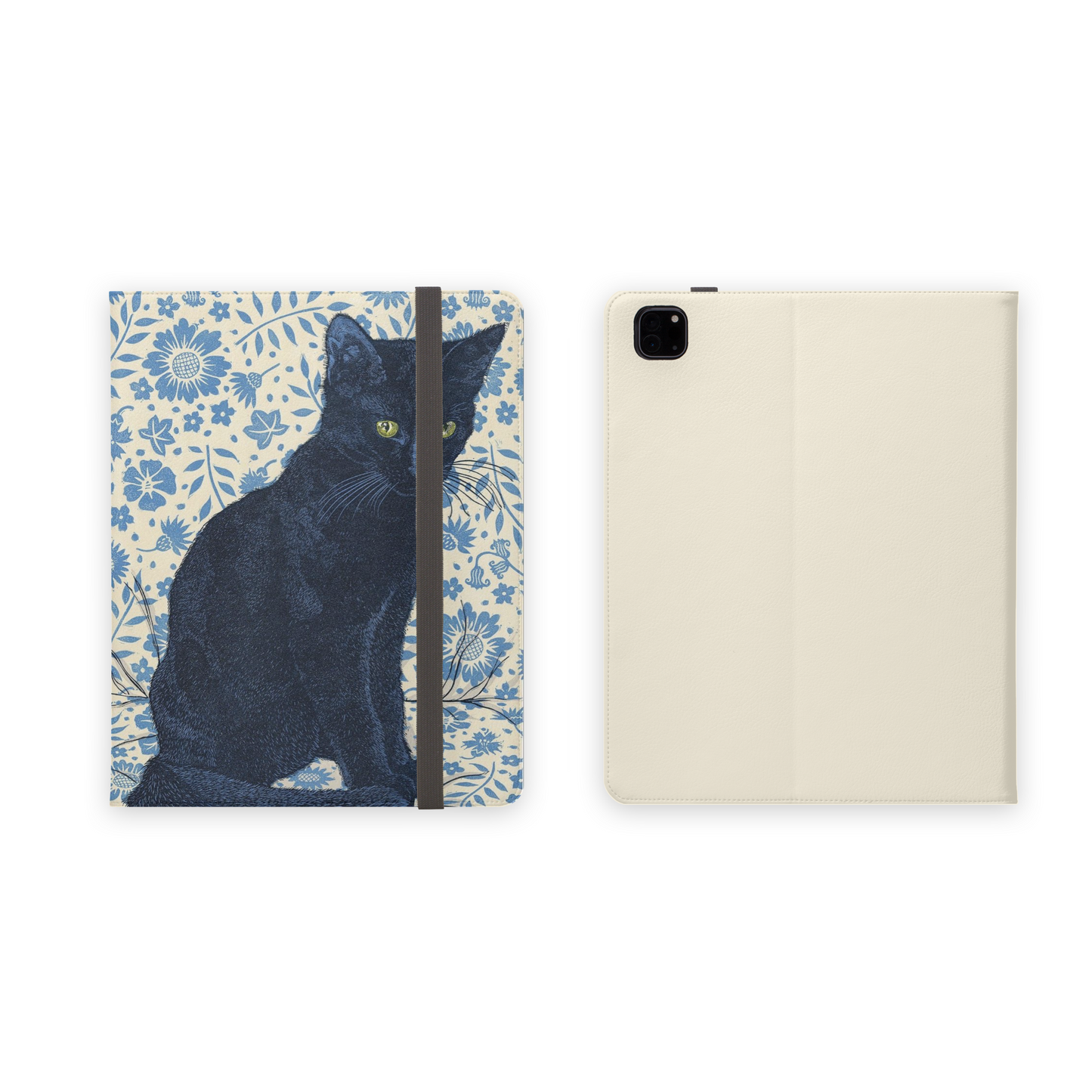 Little Black Cat iPad Case