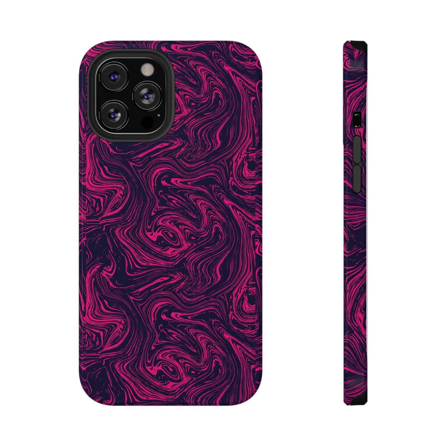 Pink And Purple Swirly Case