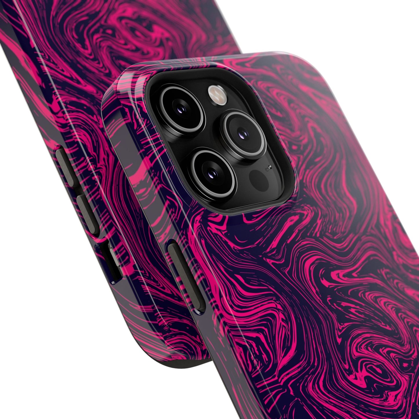 Pink And Purple Swirly Case