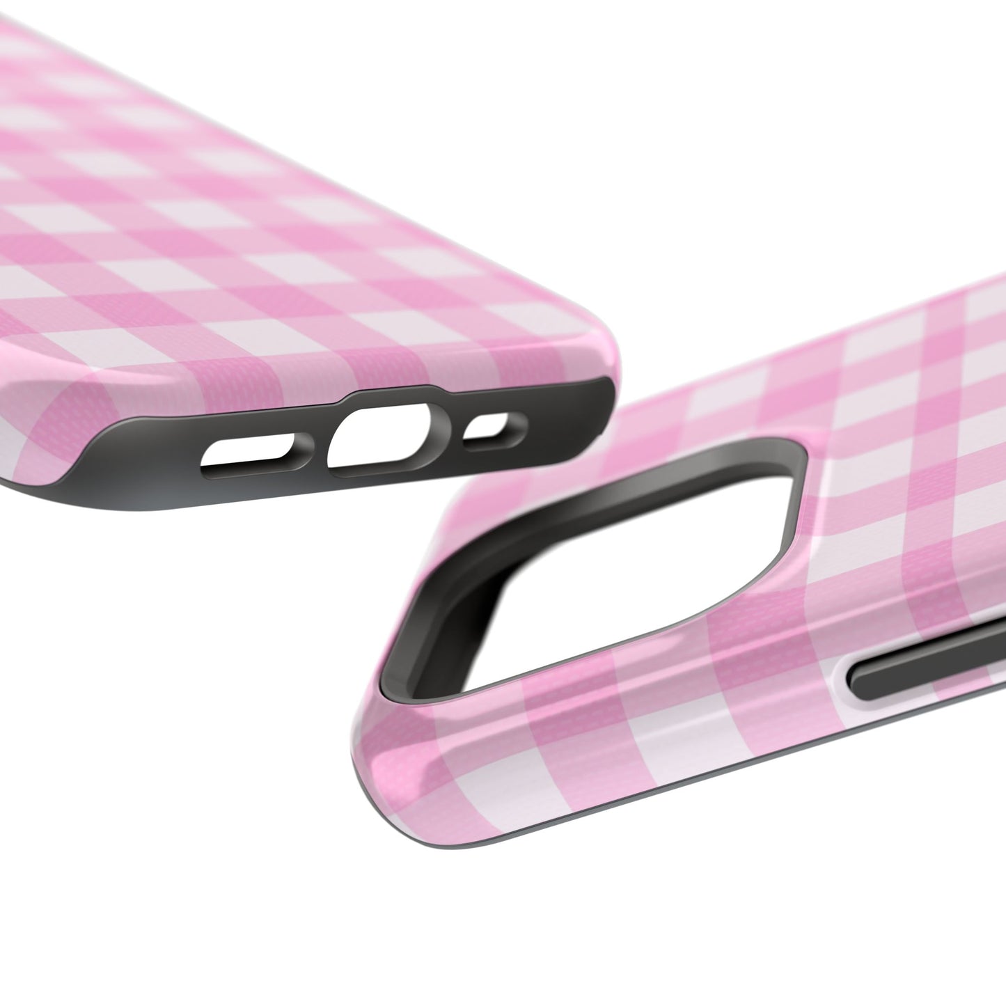 Gingham And Pink Case