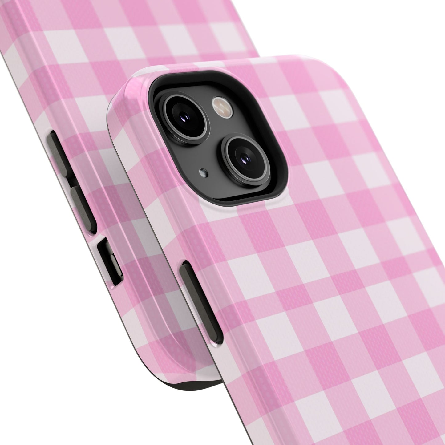 Gingham And Pink Case