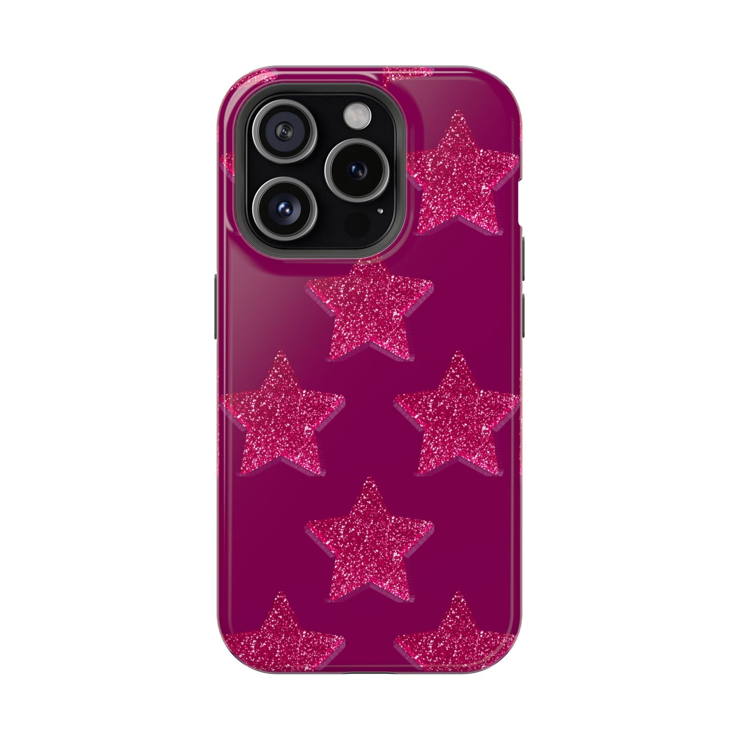 Burgundy Stars Case