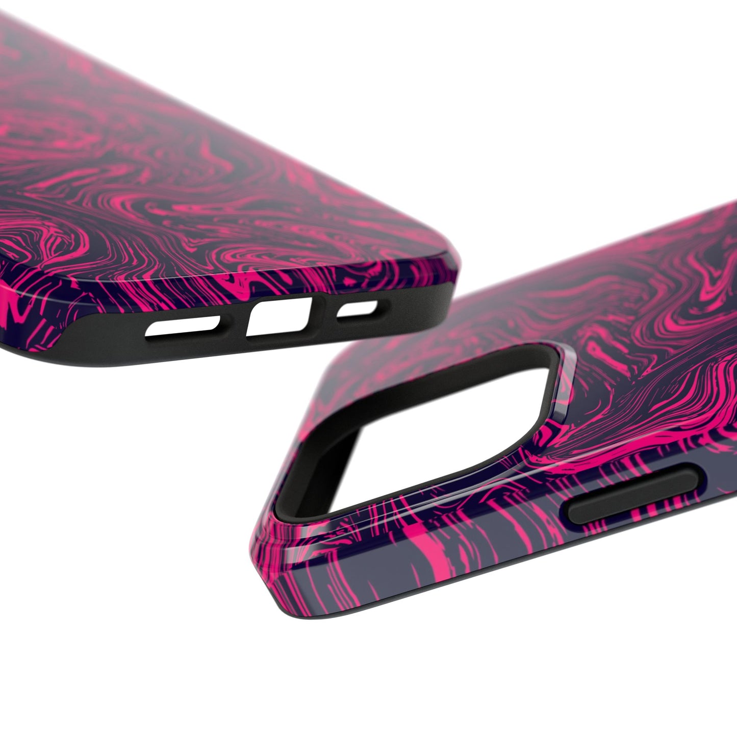 Pink And Purple Swirly Case