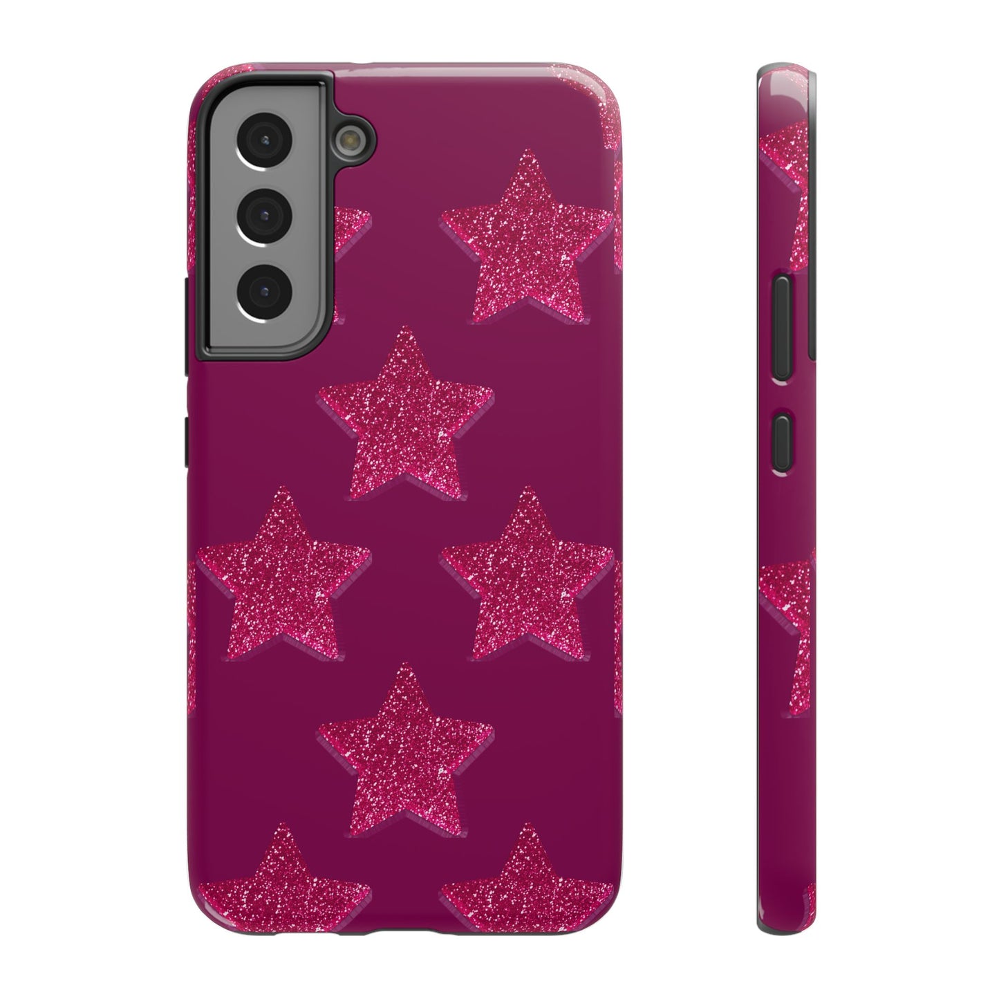 Burgundy Stars Case