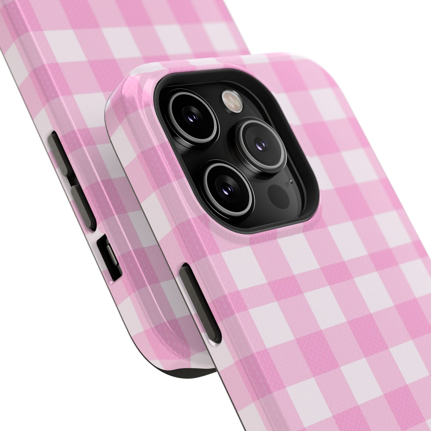 Gingham And Pink Case