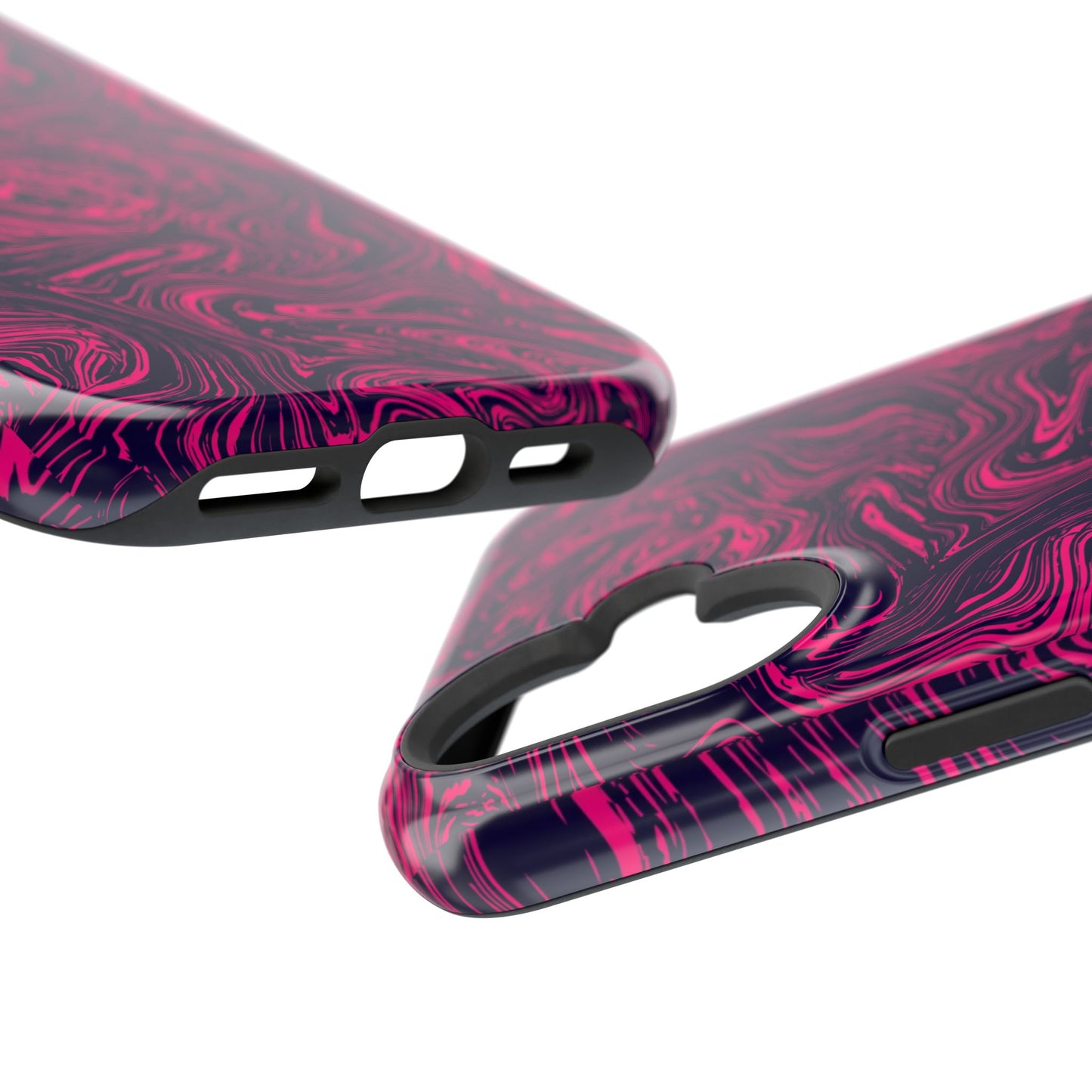 Pink And Purple Swirly Case