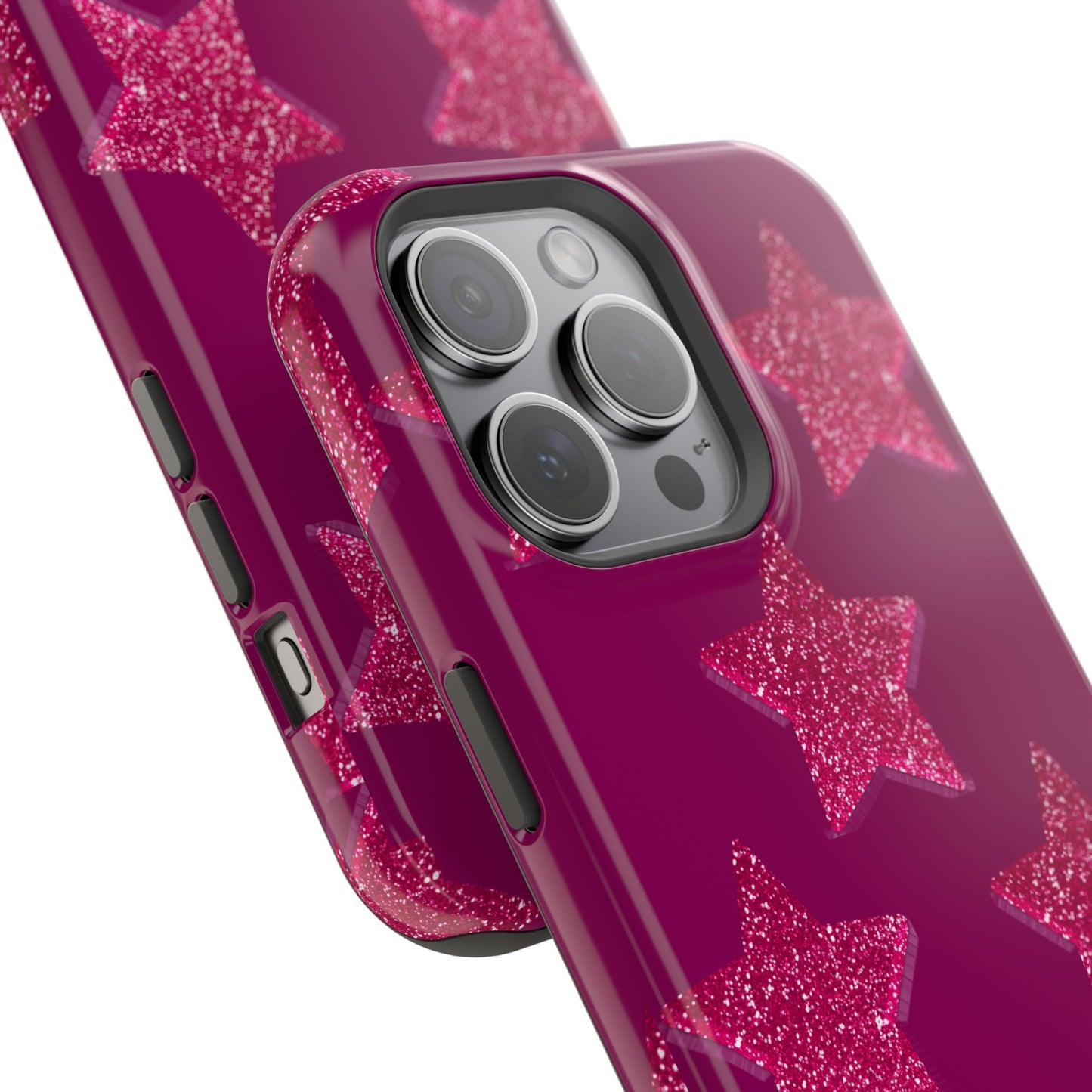 Burgundy Stars Case