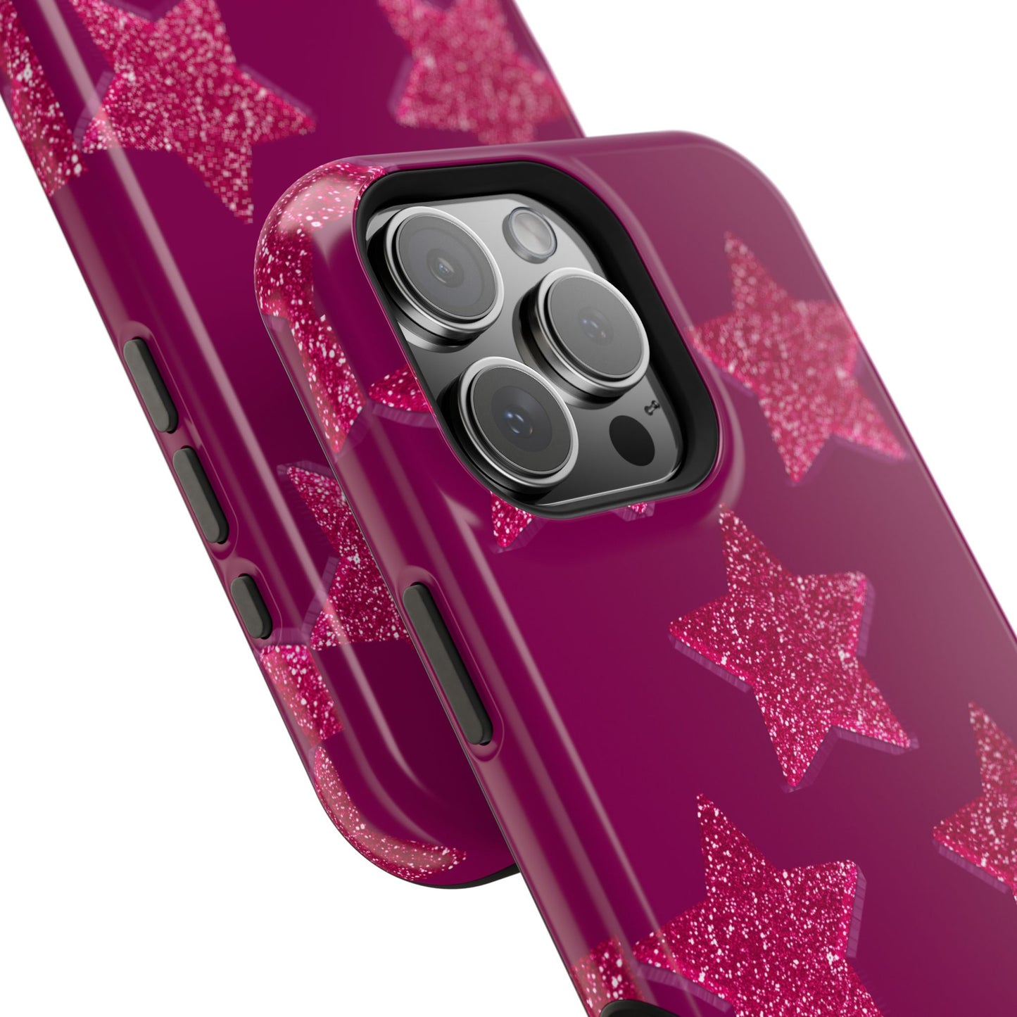 Burgundy Stars Case