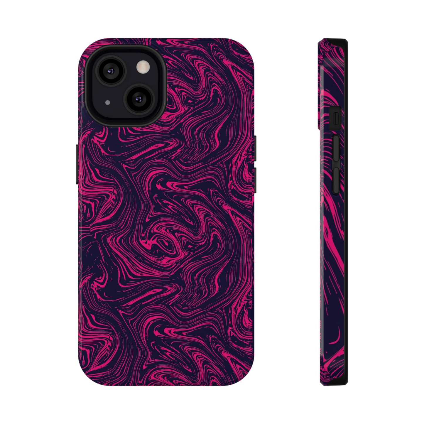 Pink And Purple Swirly Case