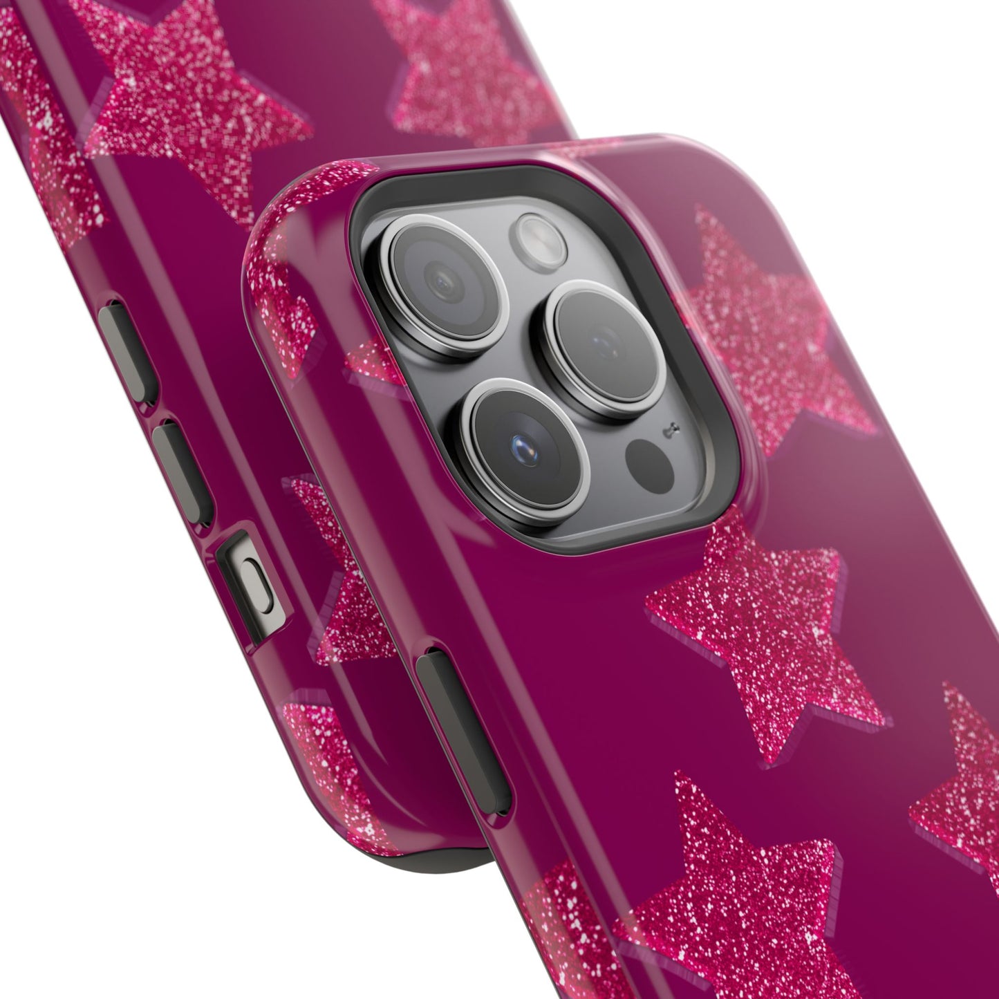 Burgundy Stars Case