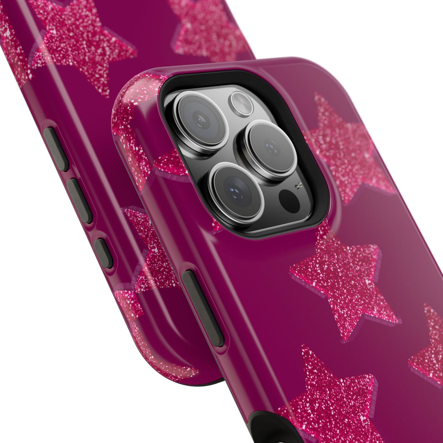 Burgundy Stars Case