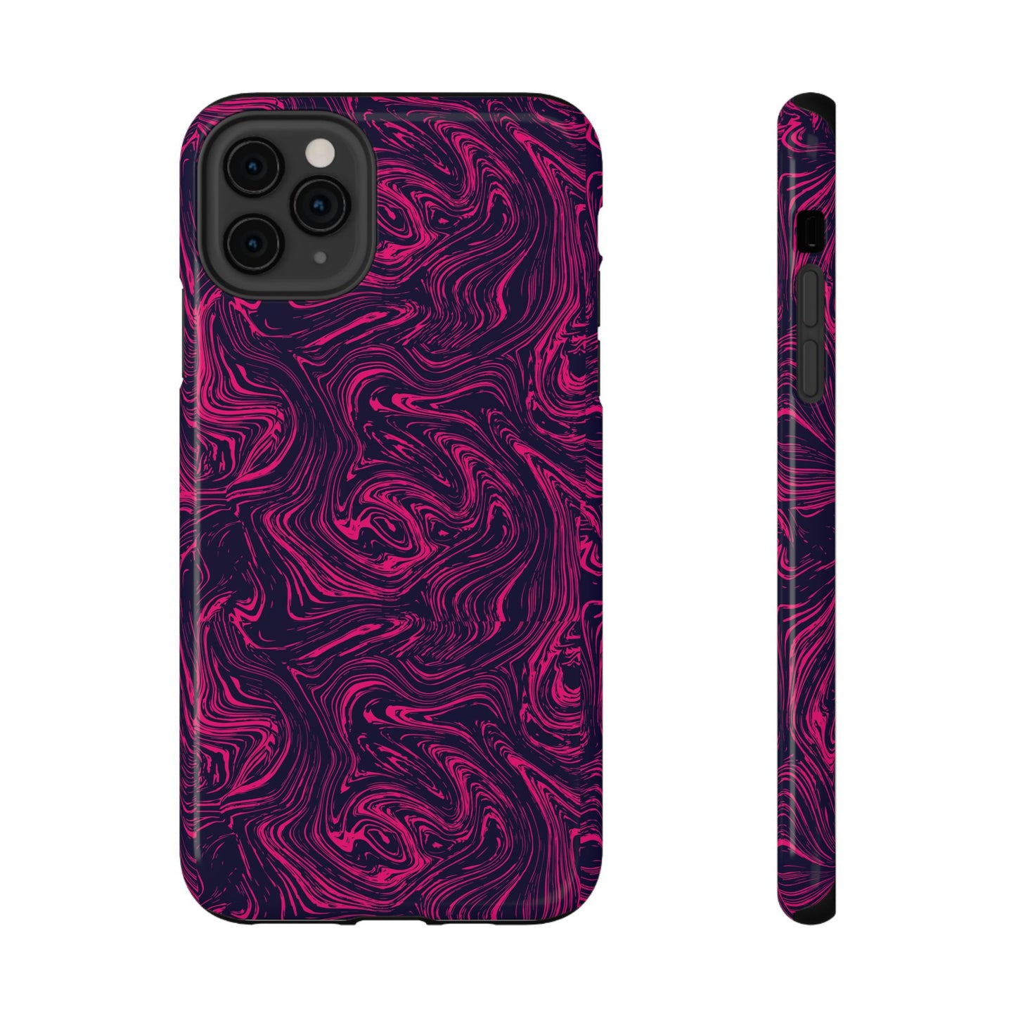 Pink And Purple Swirly Case