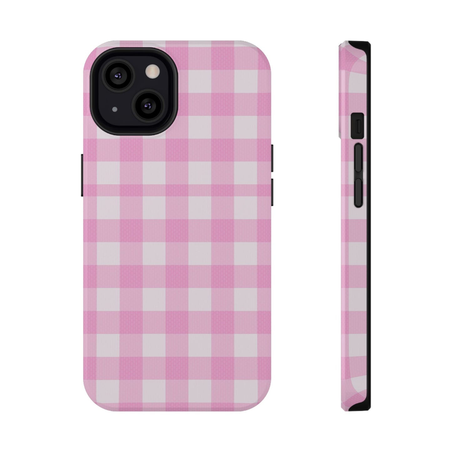 Gingham And Pink Case