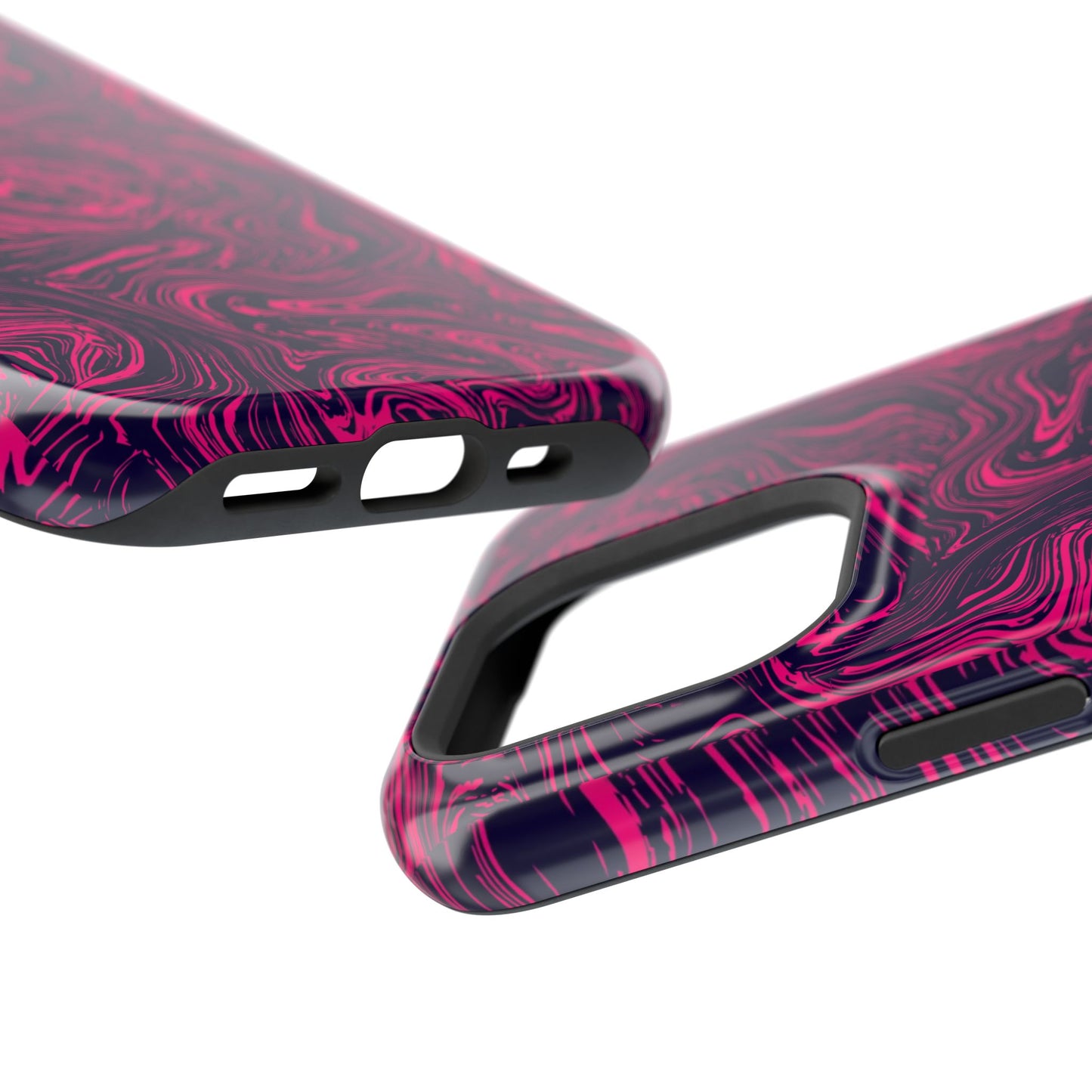 Pink And Purple Swirly Case