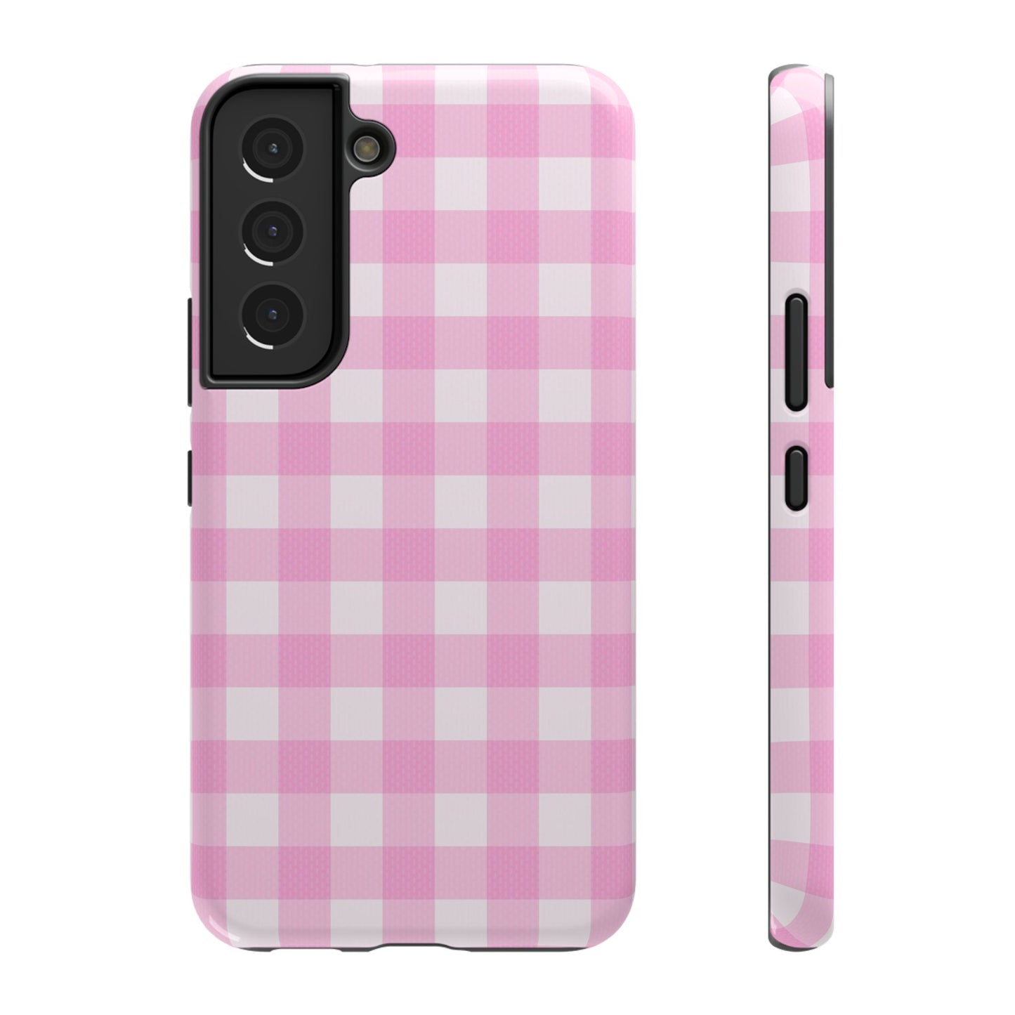 Gingham And Pink Case