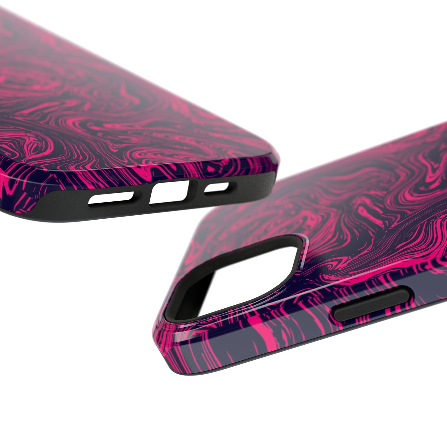 Pink And Purple Swirly Case