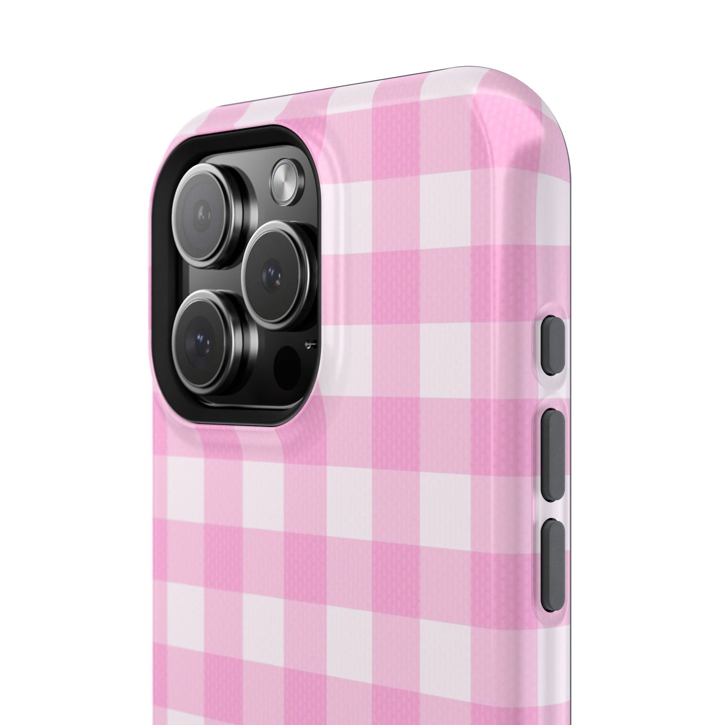 Gingham And Pink Case