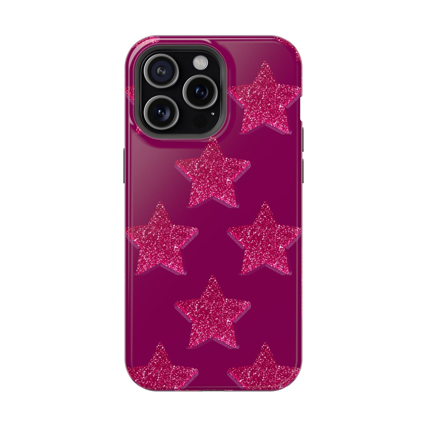 Burgundy Stars Case