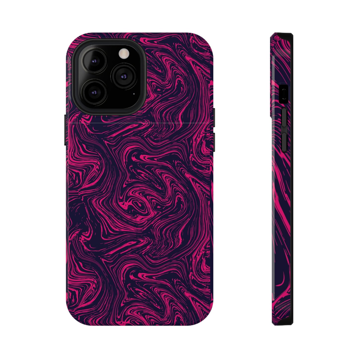 Pink And Purple Swirly Case