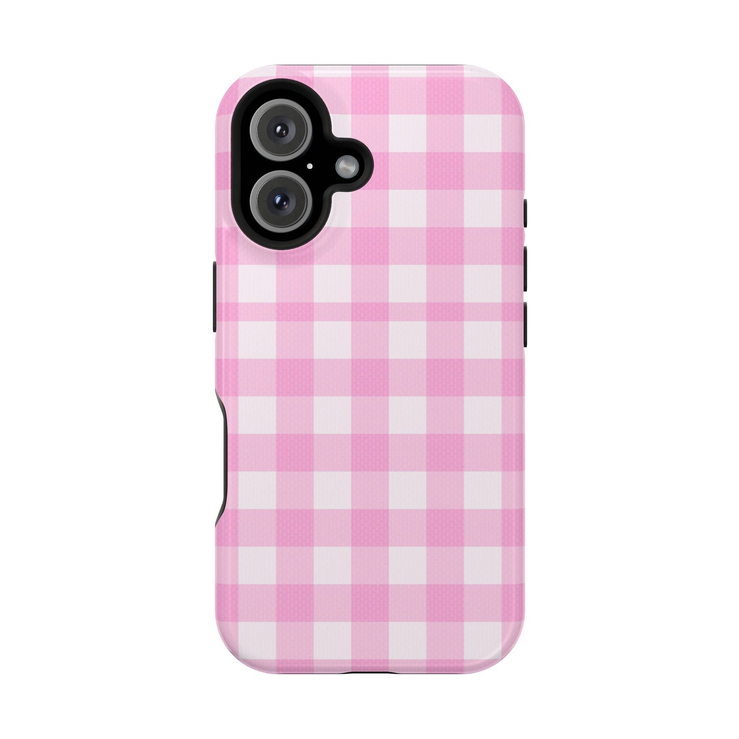 Gingham And Pink Case