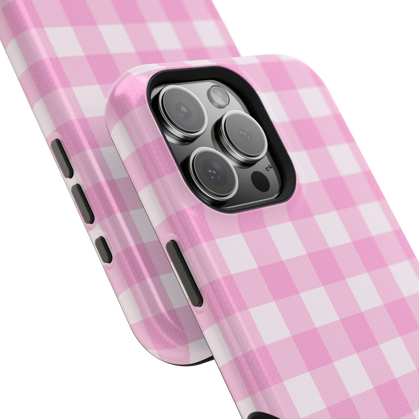 Gingham And Pink Case