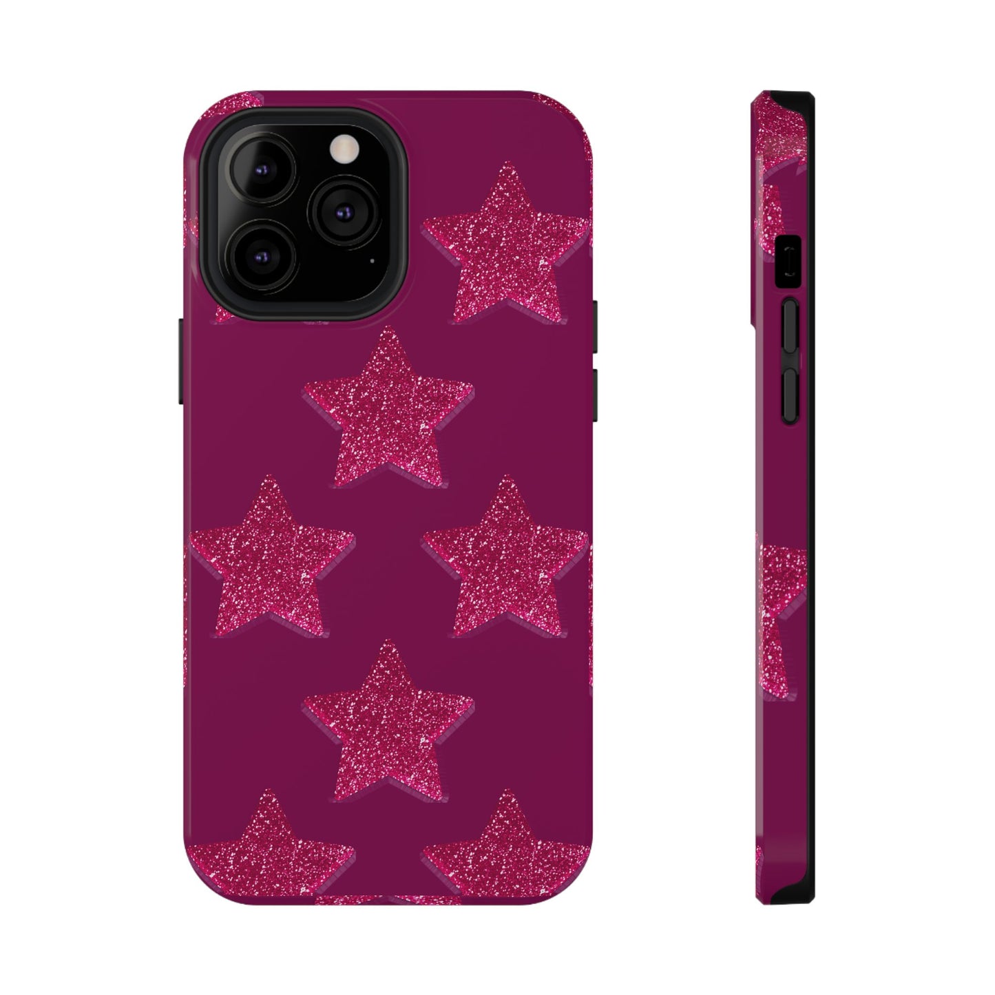 Burgundy Stars Case