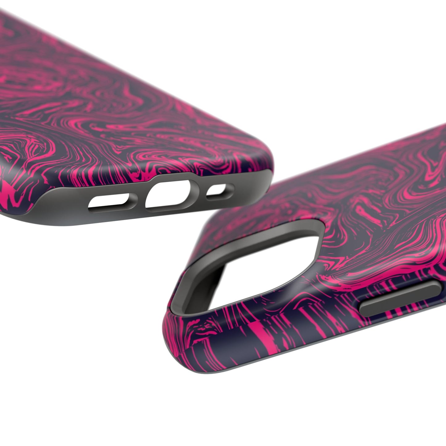 Pink And Purple Swirly Case