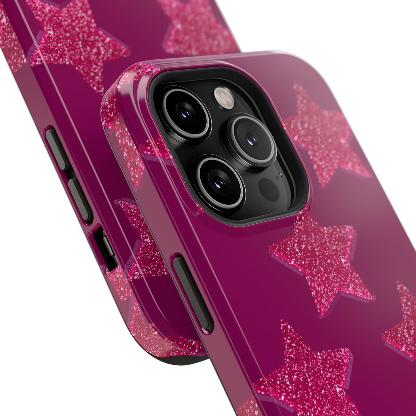 Burgundy Stars Case