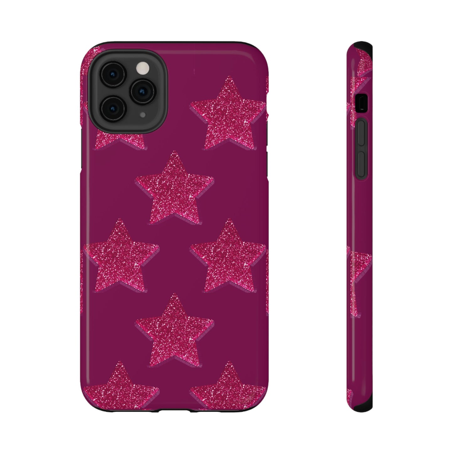 Burgundy Stars Case