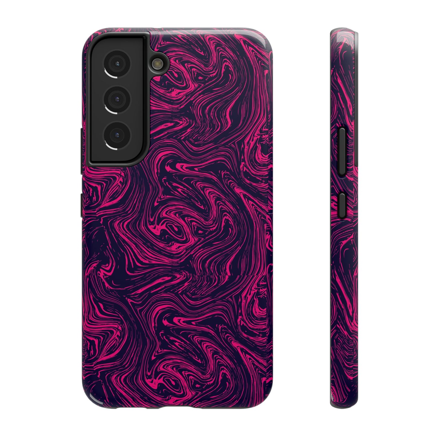 Pink And Purple Swirly Case