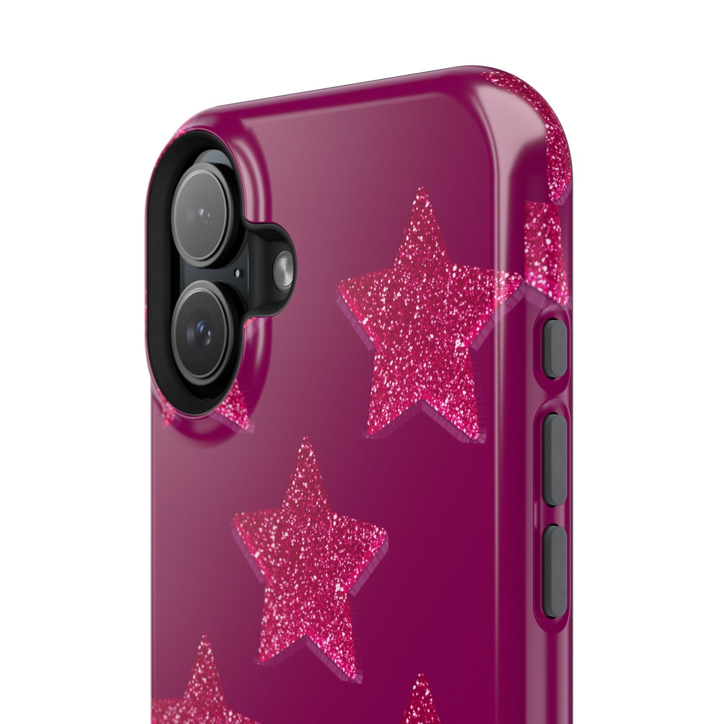 Burgundy Stars Case