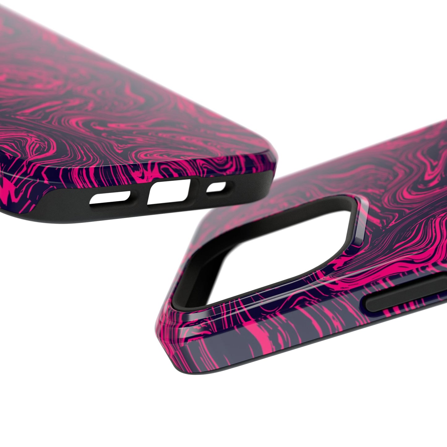 Pink And Purple Swirly Case