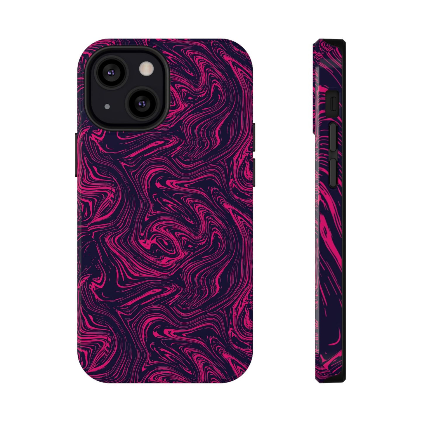 Pink And Purple Swirly Case