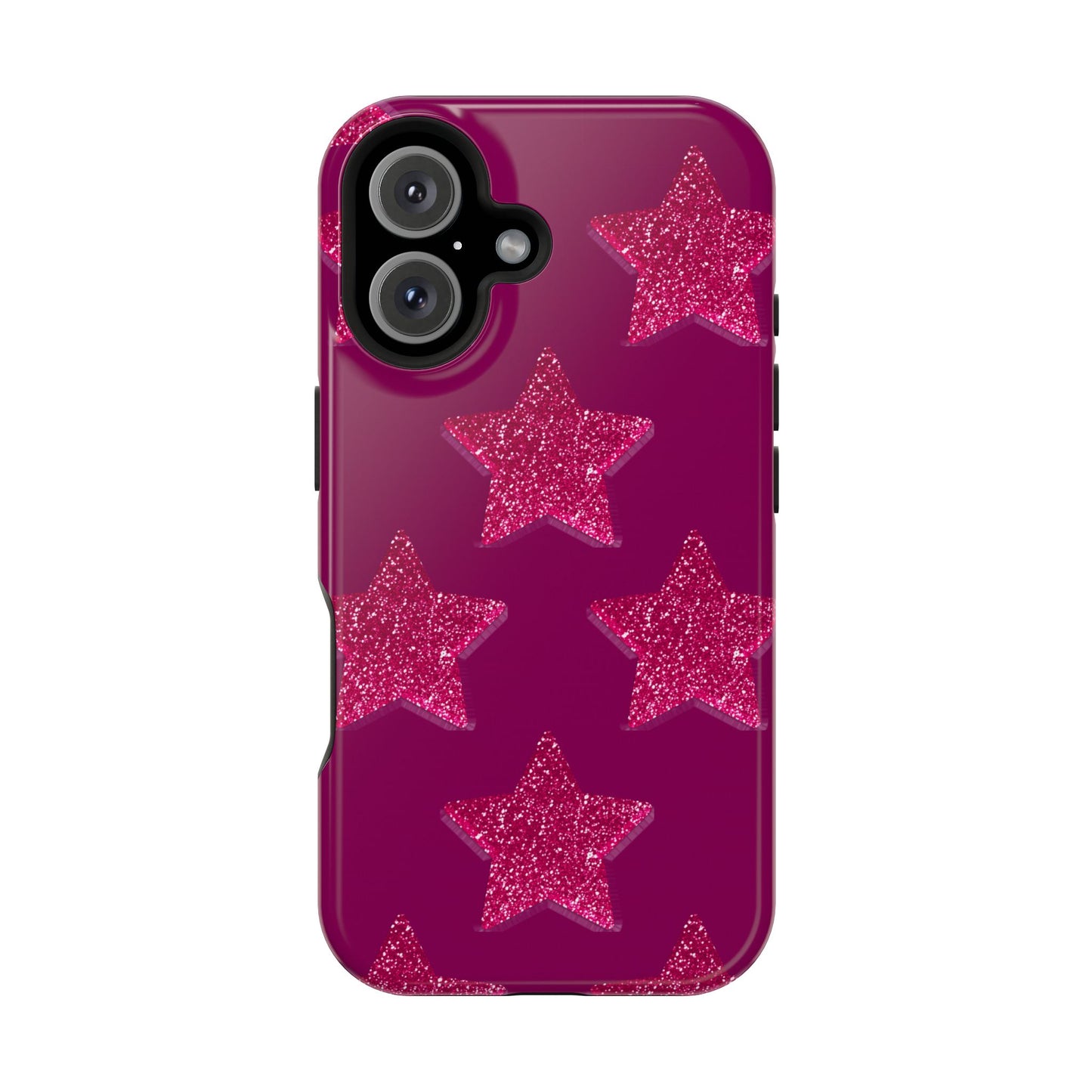 Burgundy Stars Case