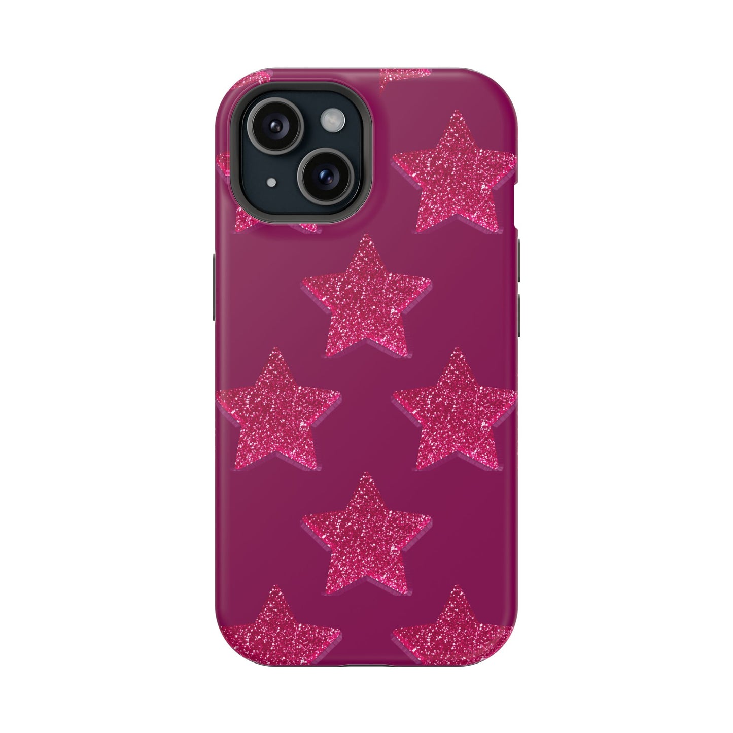 Burgundy Stars Case