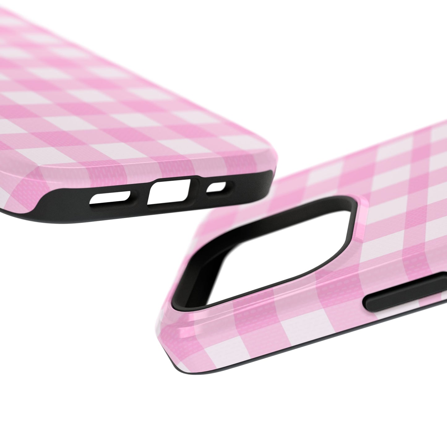 Gingham And Pink Case