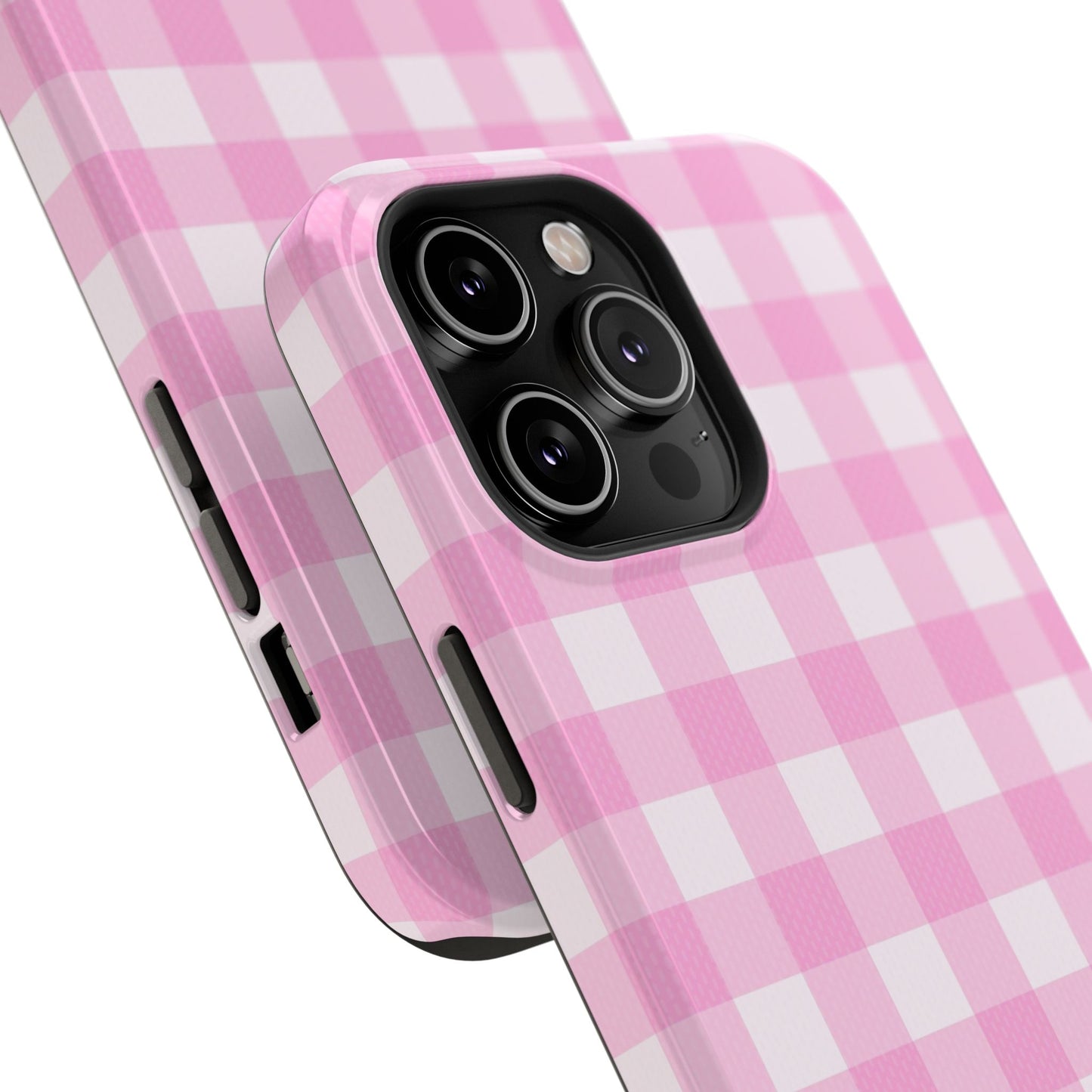 Gingham And Pink Case