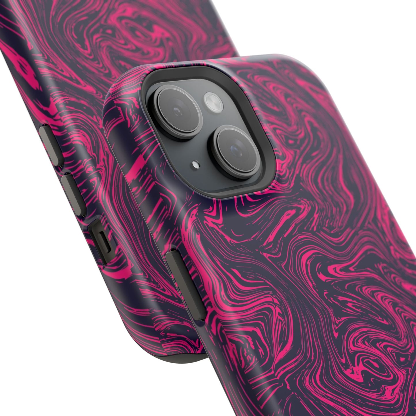 Pink And Purple Swirly Case