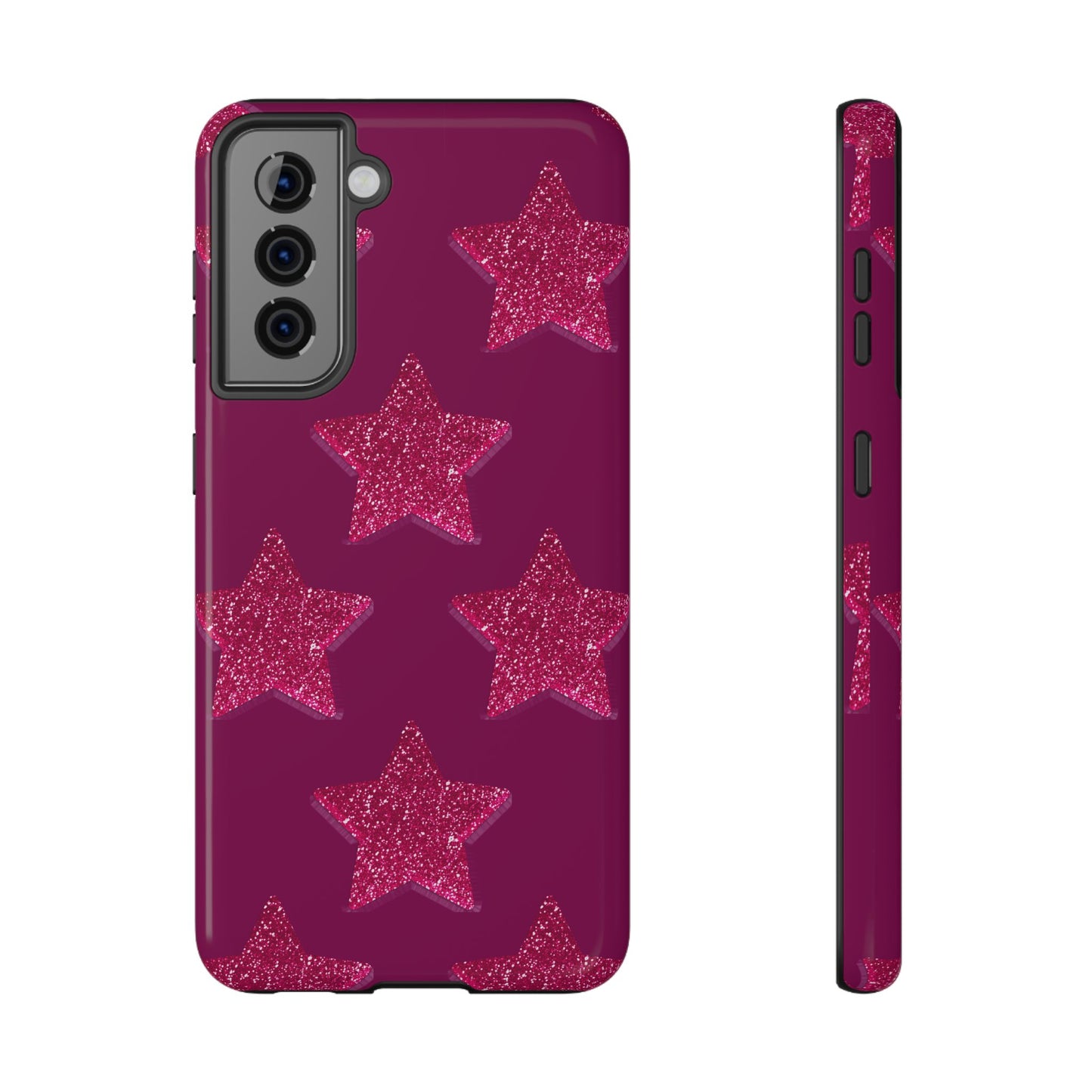 Burgundy Stars Case