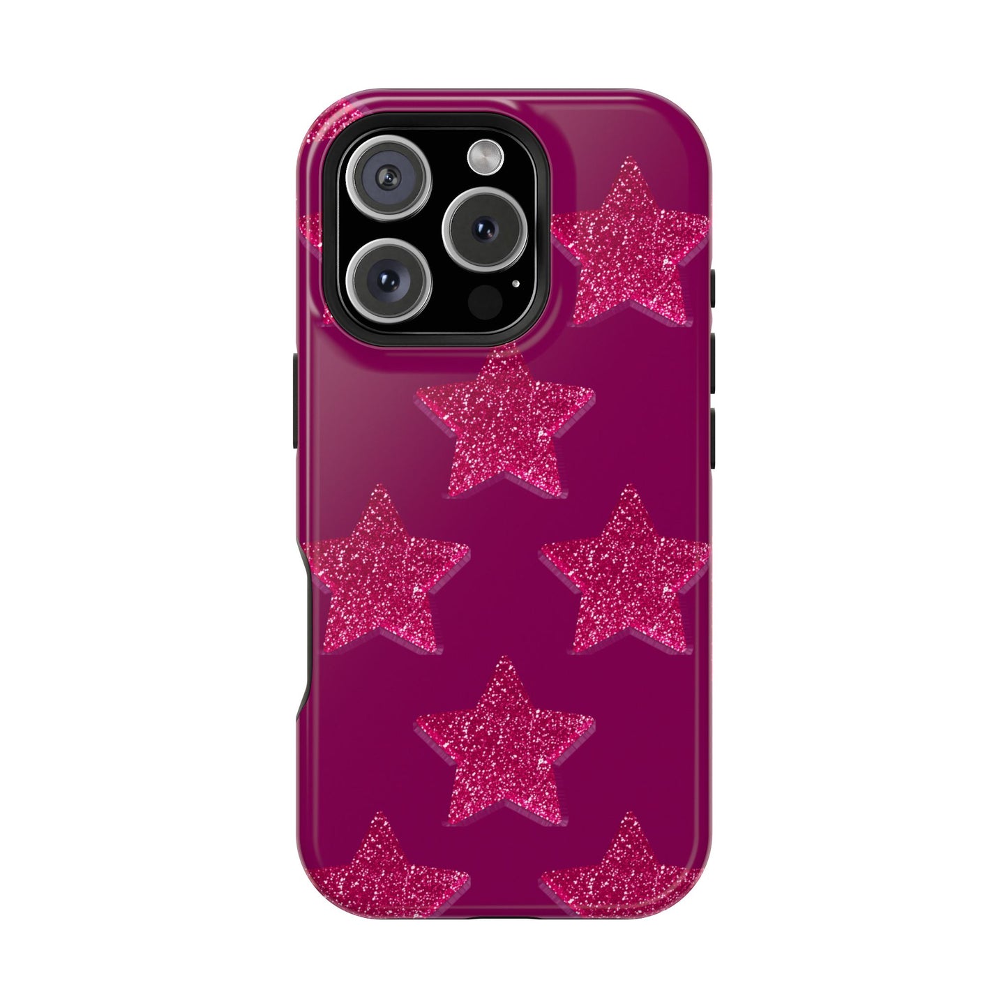 Burgundy Stars Case