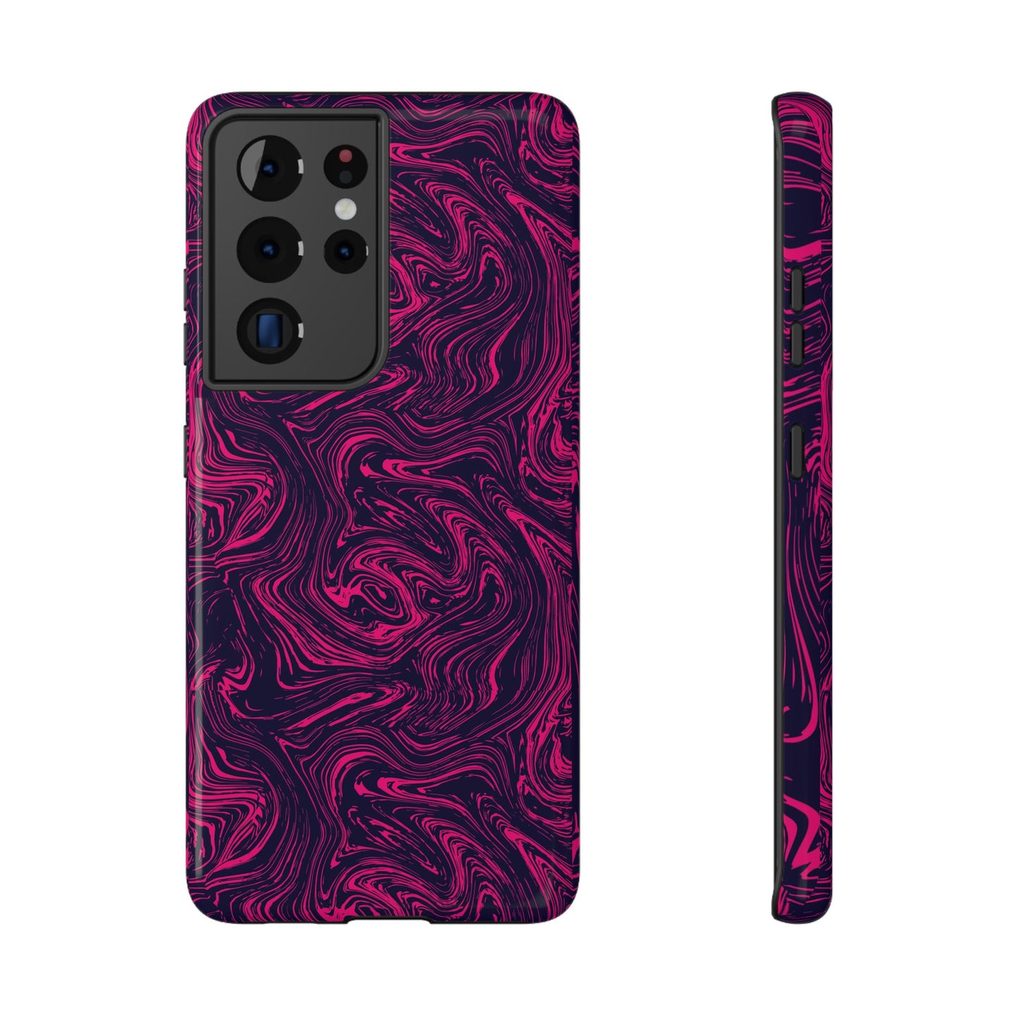 Pink And Purple Swirly Case