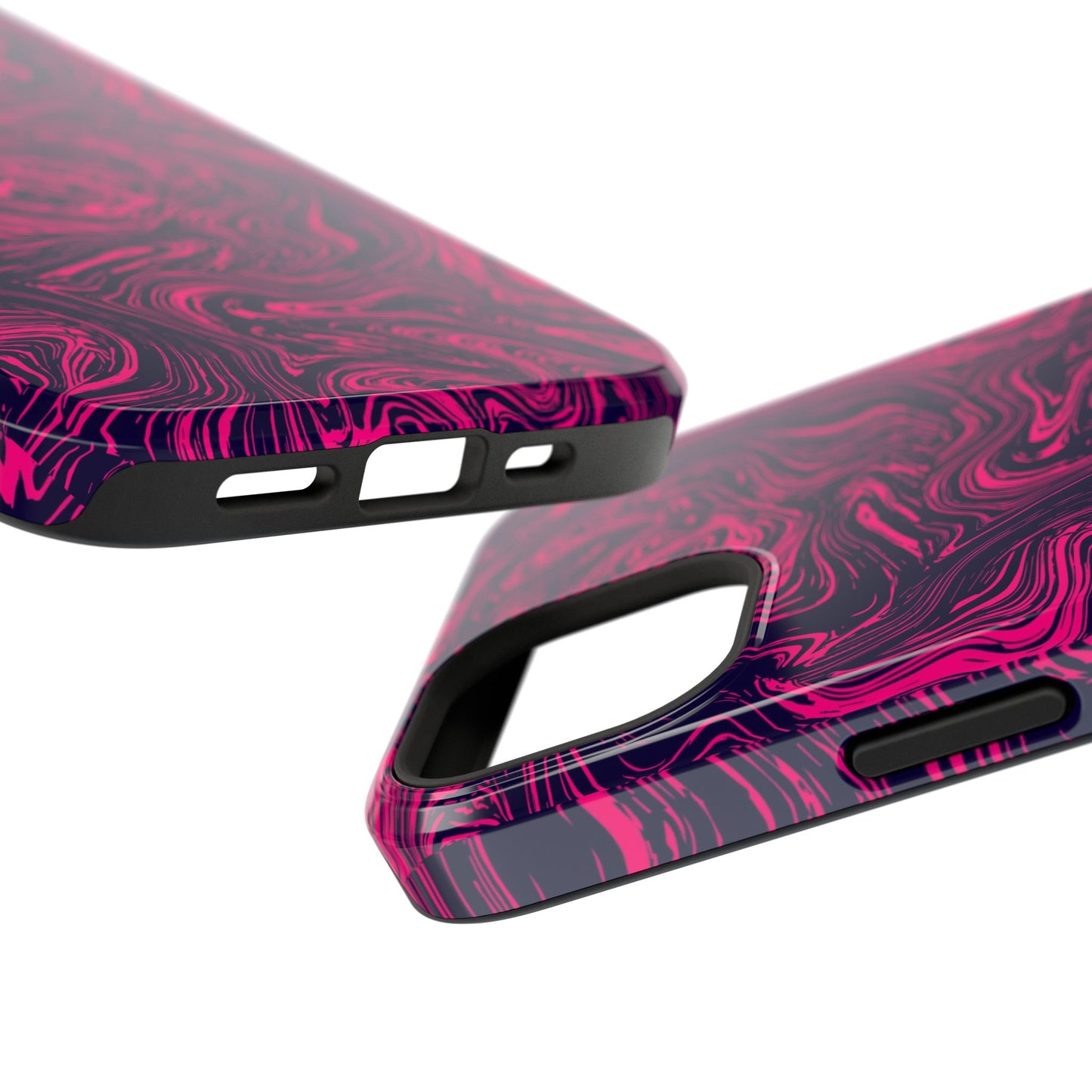 Pink And Purple Swirly Case