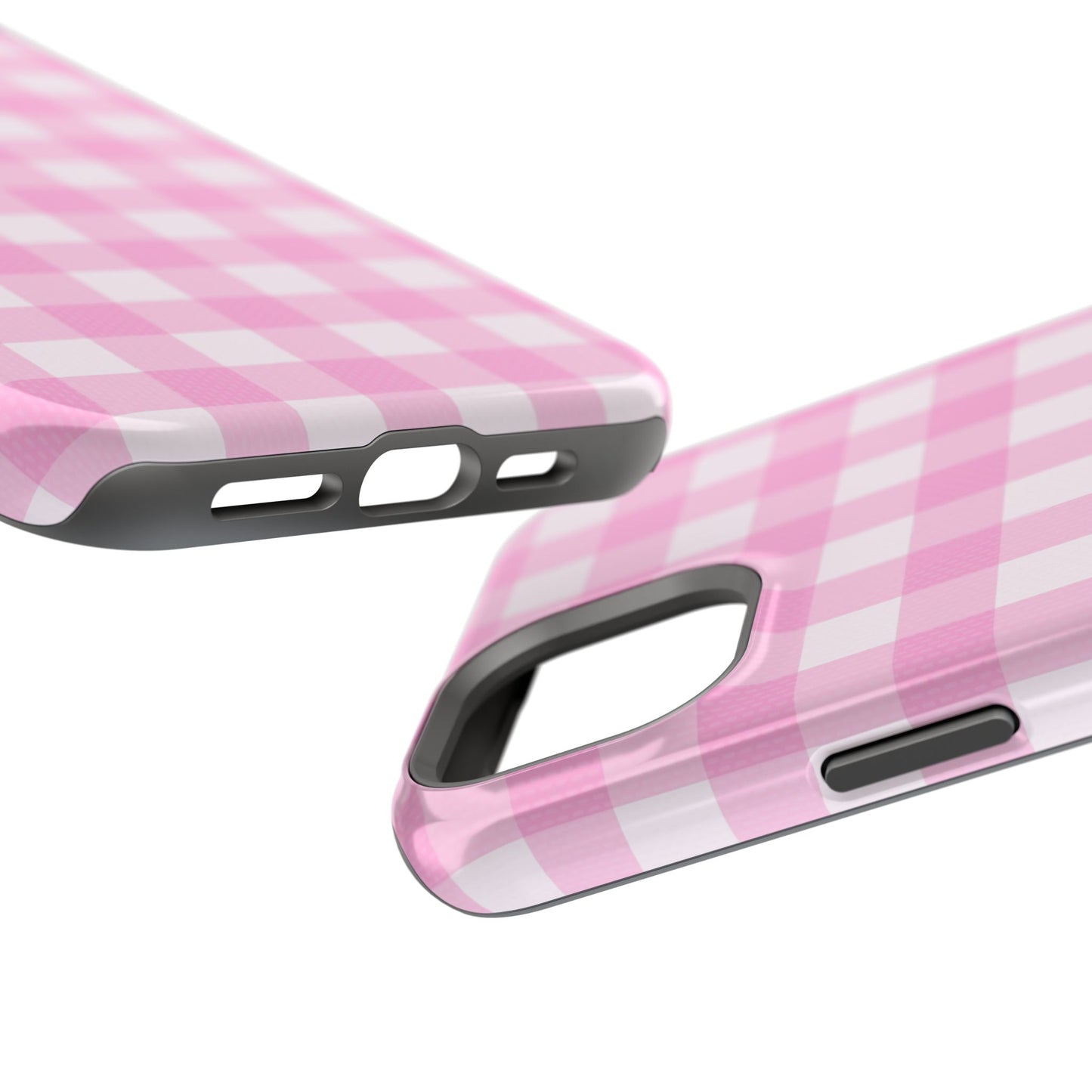 Gingham And Pink Case