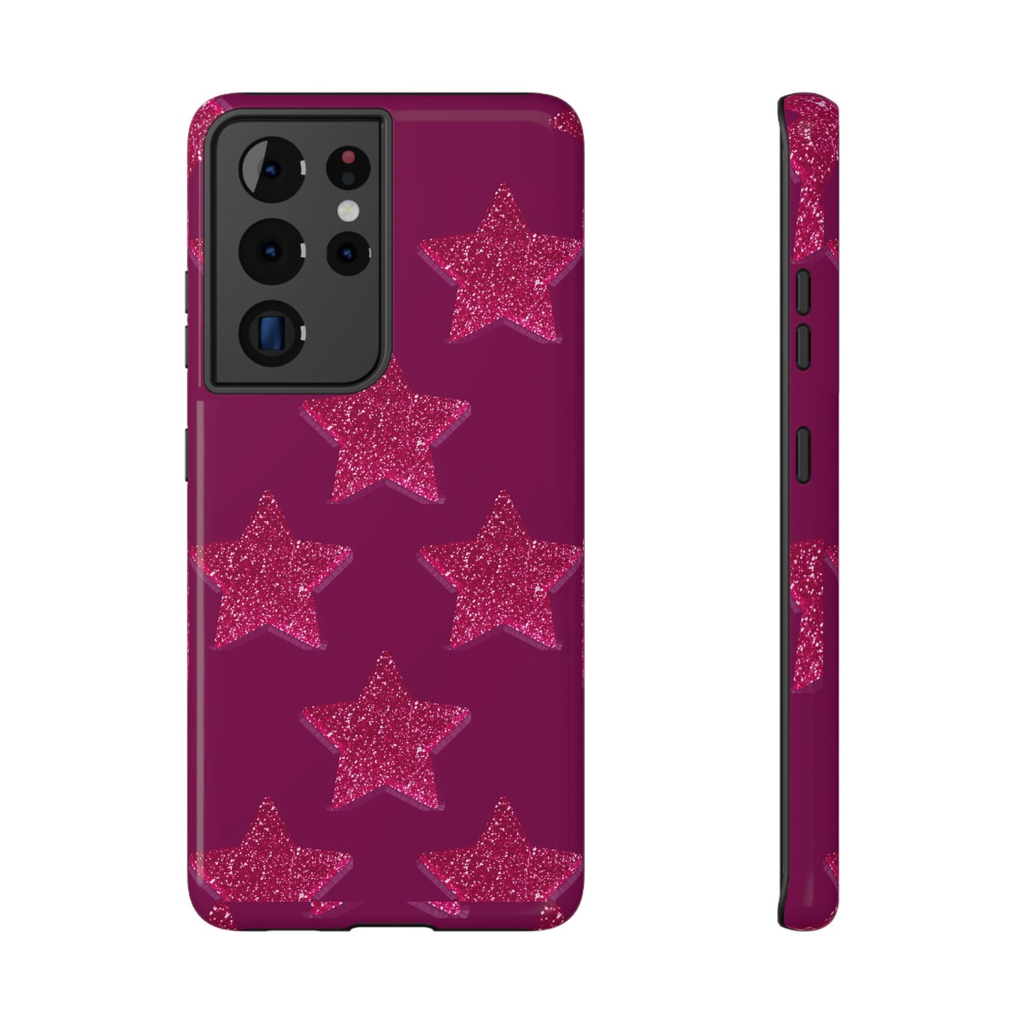 Burgundy Stars Case