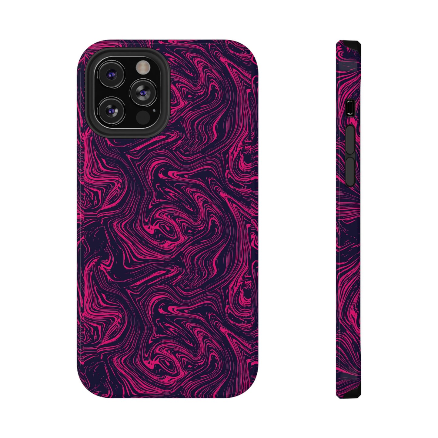 Pink And Purple Swirly Case