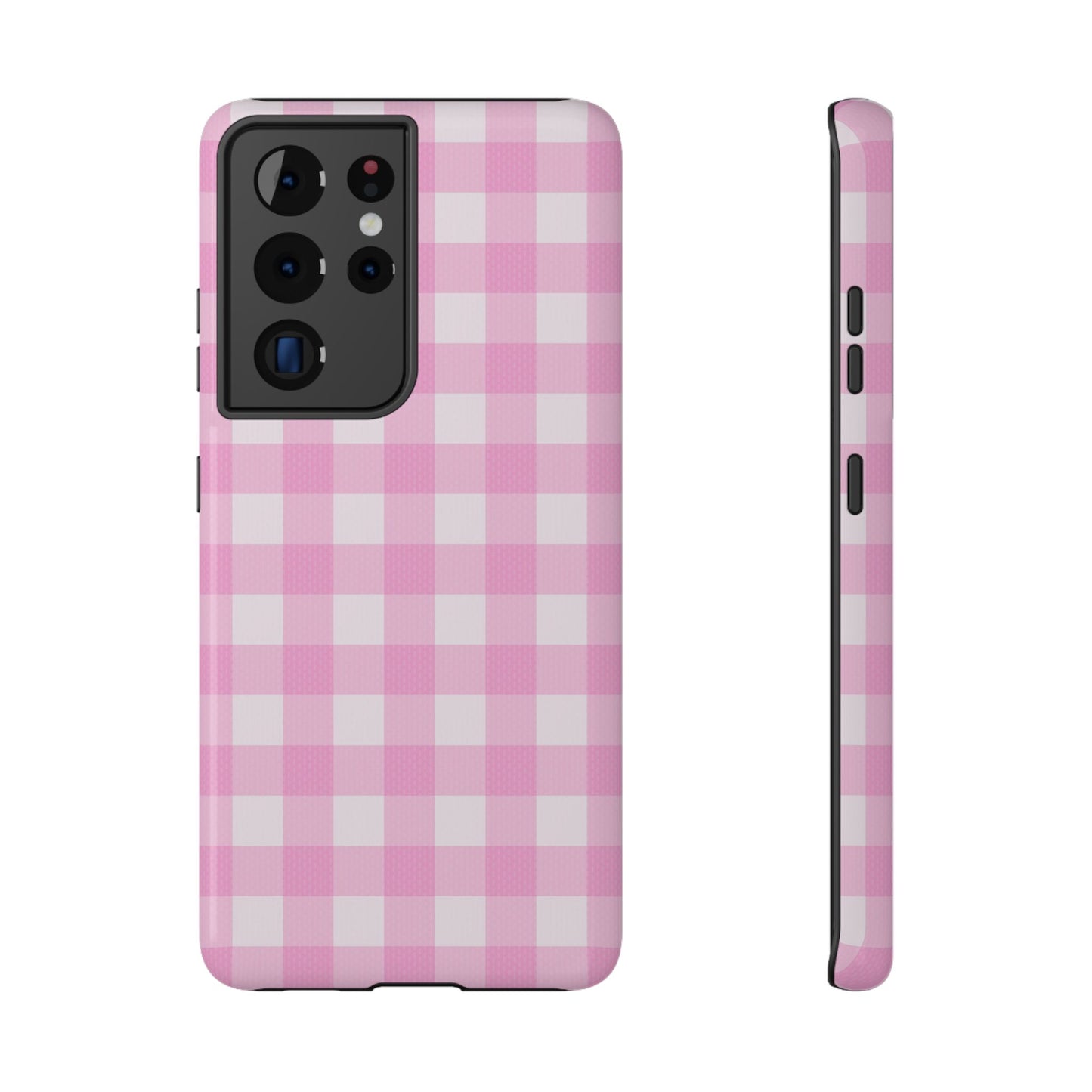 Gingham And Pink Case