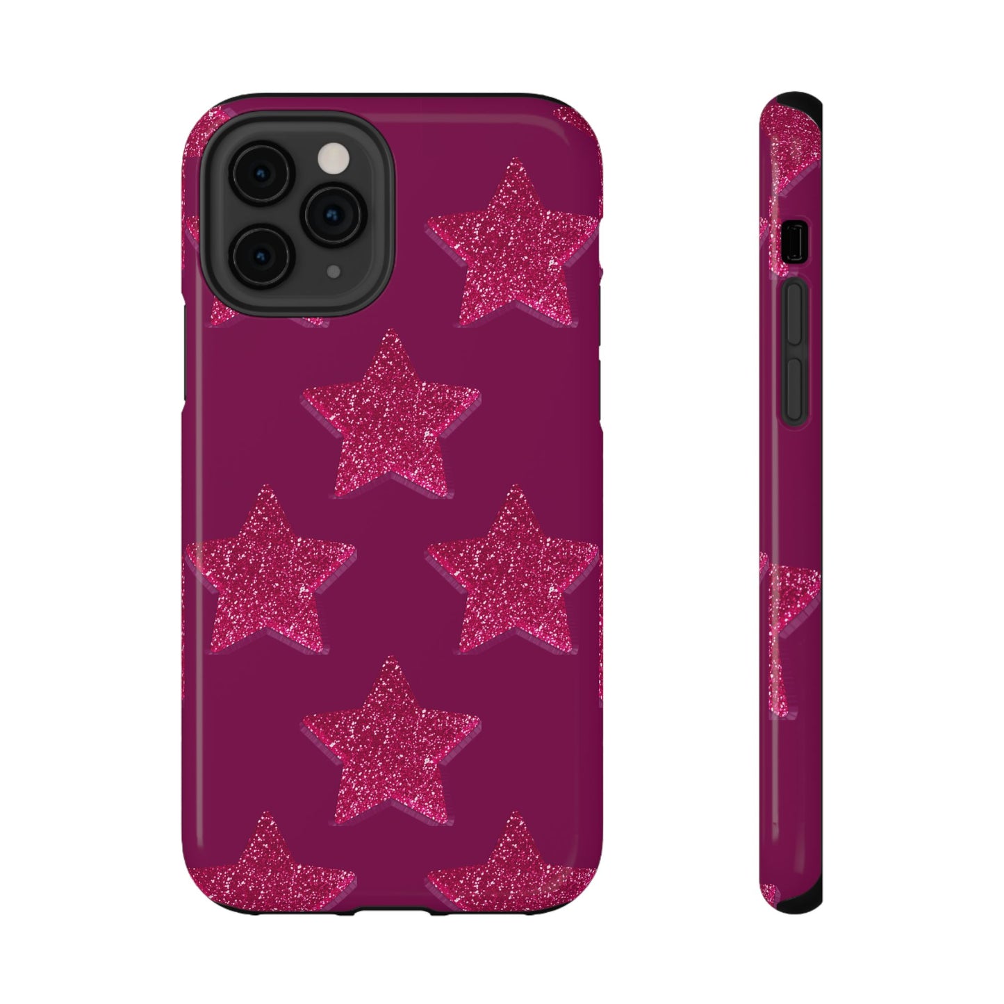 Burgundy Stars Case