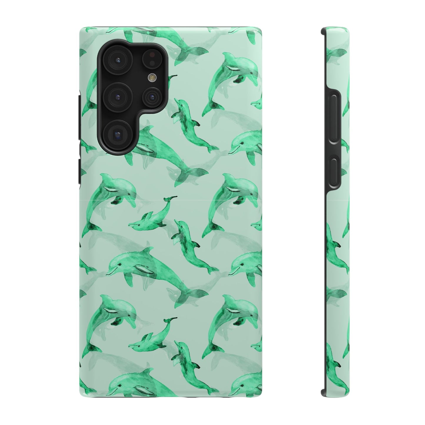 Green and keen dolphin case