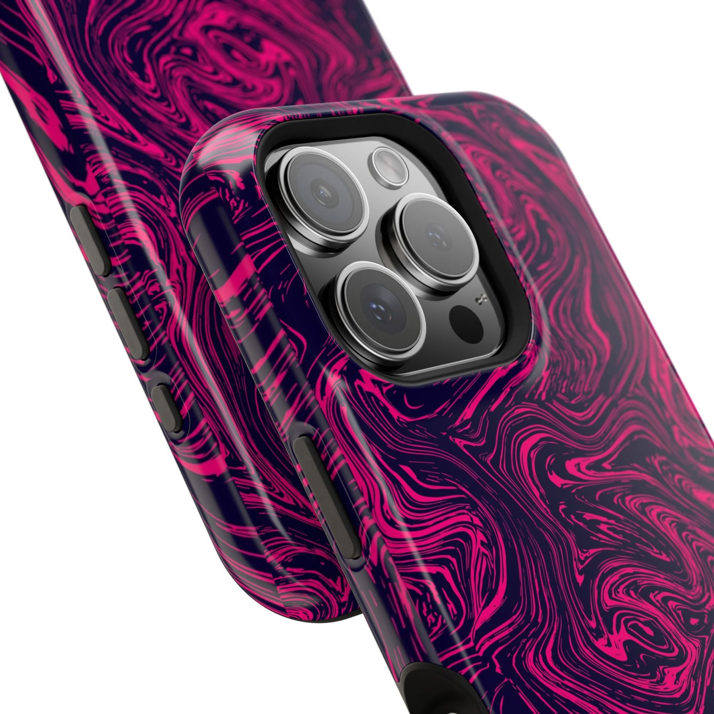 Pink And Purple Swirly Case