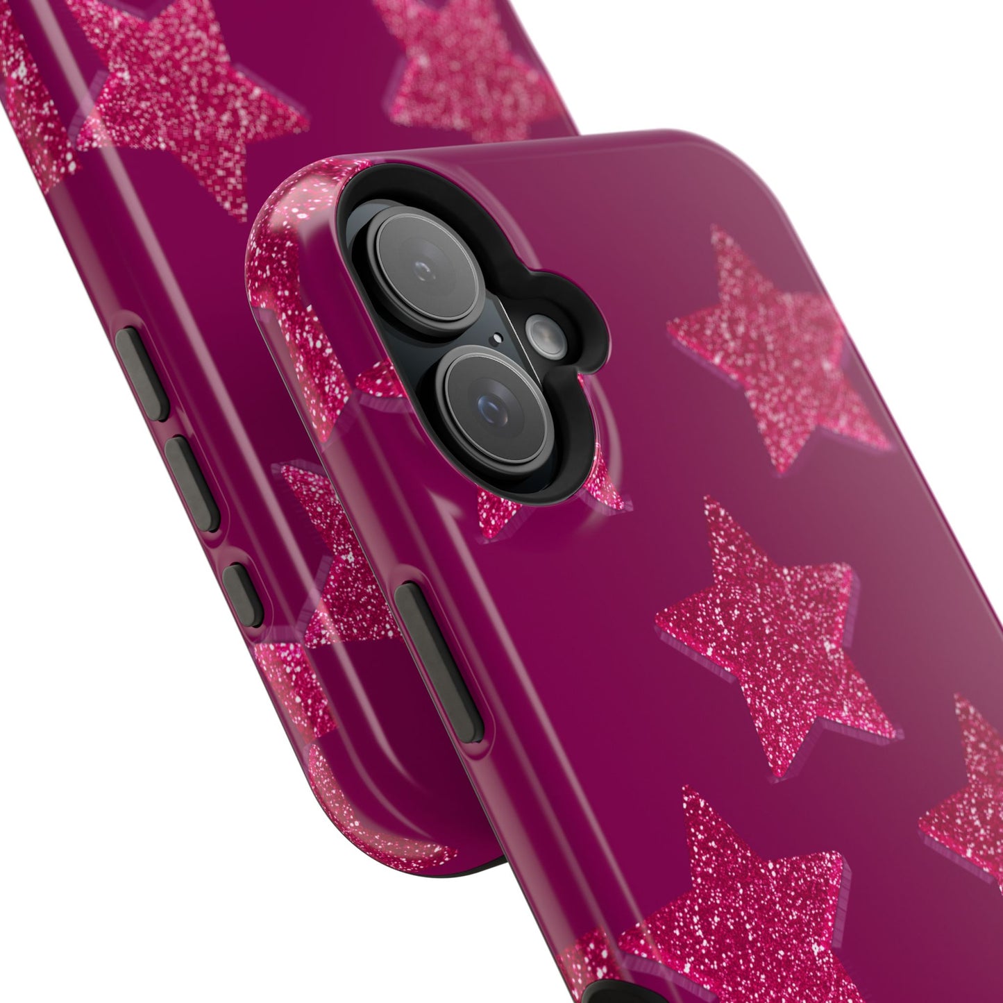 Burgundy Stars Case